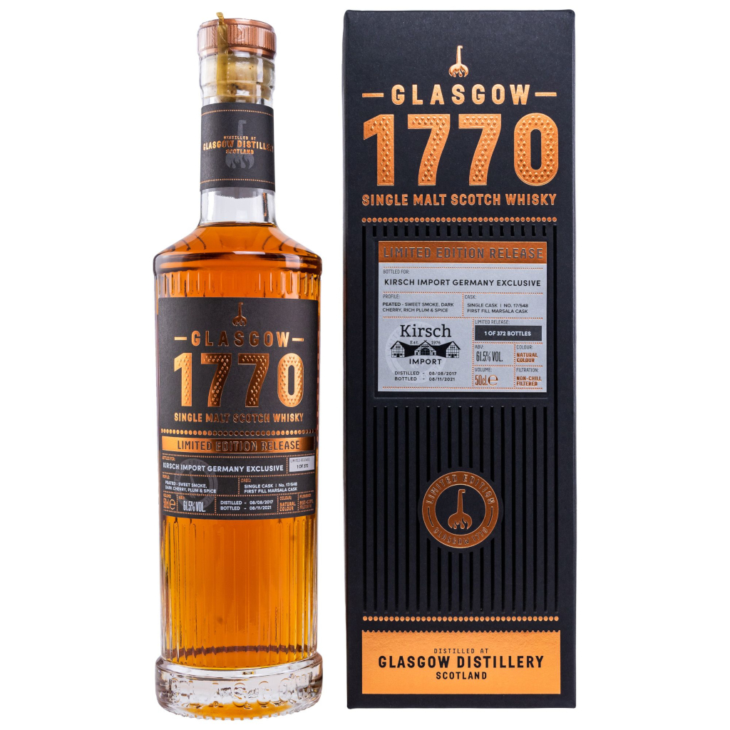 1770 Glasgow Distillery 2017/2021 Limited Release 61,5% 0,5L