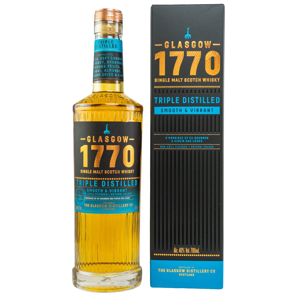 1770 Glasgow Distillery Triple Distilled 46% 0,7L