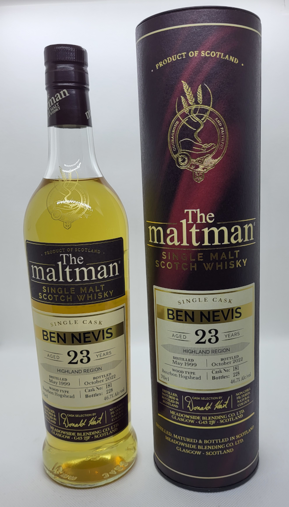 Ben Nevis 23y 1999/2022 46,7% 0,7L Maltman