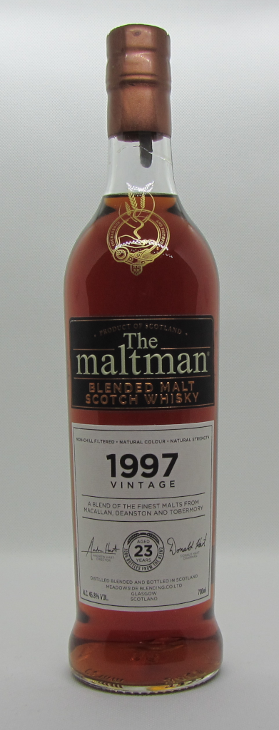 Blended Malt 23y 1997/2021 45,8% 0,7L Maltman