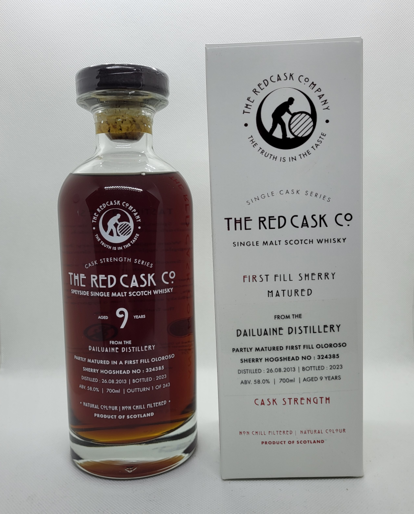 Dailuaine 9y 2013/2023 58% The Red Cask Co. 0,7L