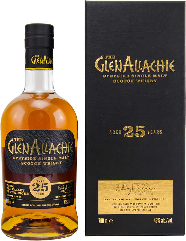 GlenAllachie 25 Jahre 48% bottled 2018 0,7L