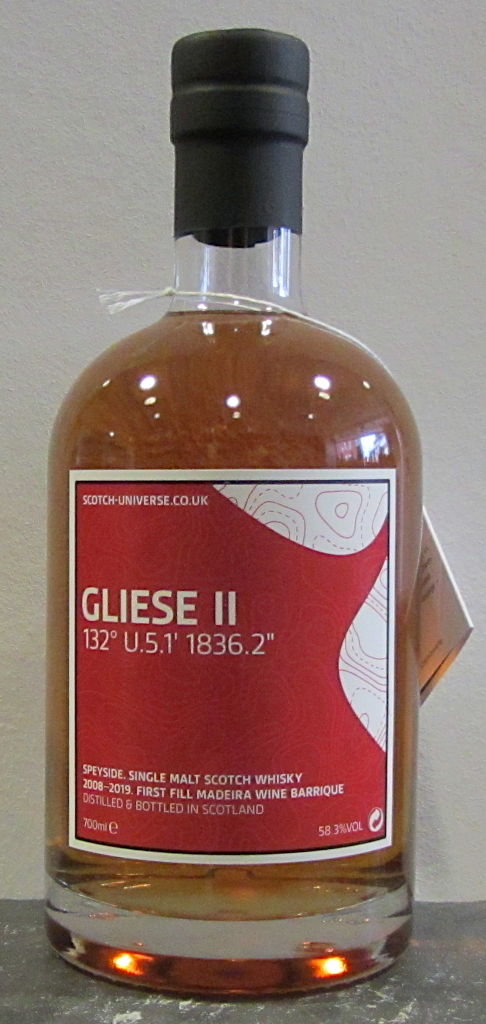 Gliese II - 132Â° U.5.1' 1836.2" 208 58,3% 0,7L