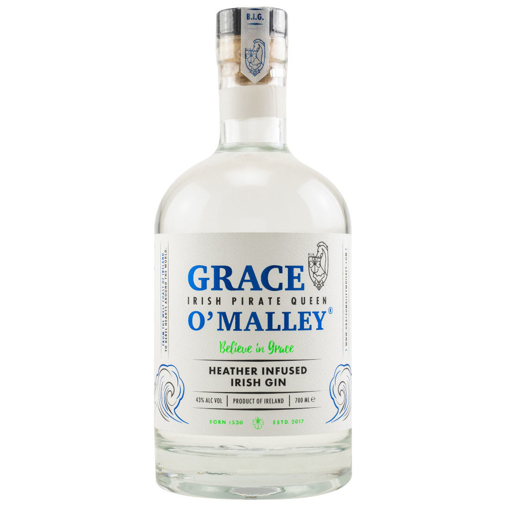 Grace O'Malley Heather Infused Gin 42% 0,7L