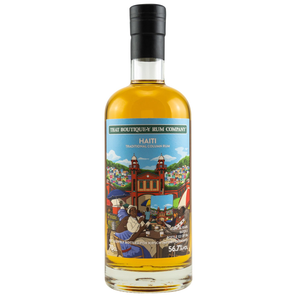 Haiti Traditional Column Rum 16 Jahre 56,7%  Batch 2 TBRC 0,7L