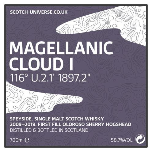 Magellanic Cloud I - 116Â° U.2.1' 1897.2" 2009 58,7% 0,7L