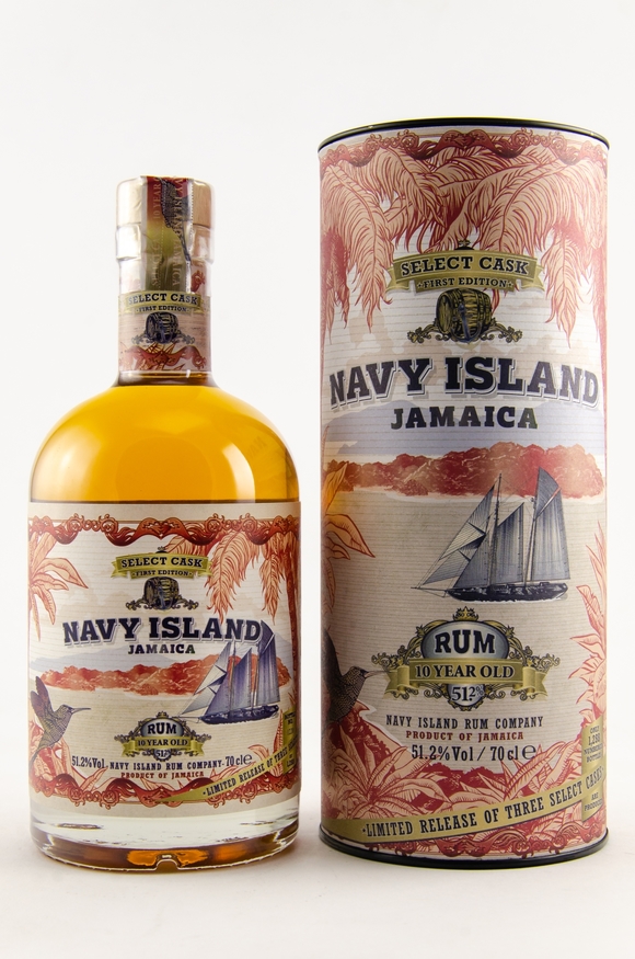 Navy Island 10 Jahre 2007 51,2% 0,7L Select Cask First Edition