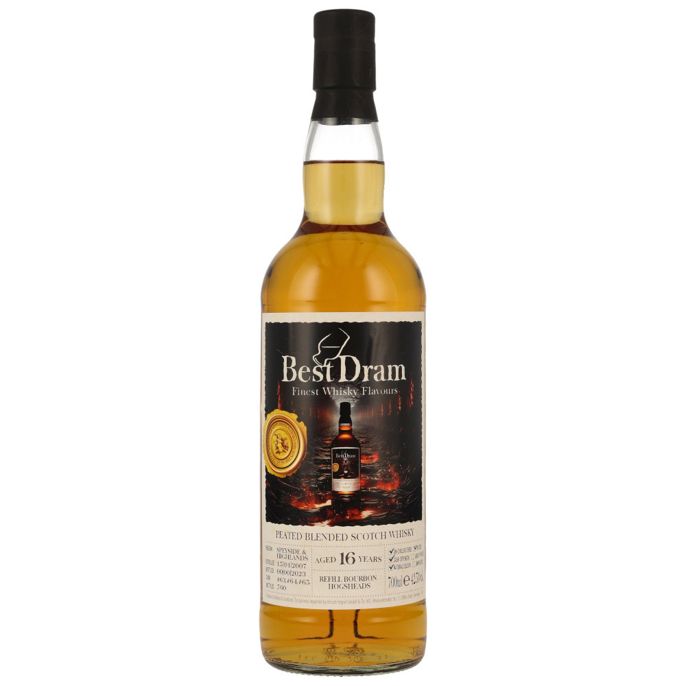 Peated Blended Scotch Whisky 16y 2007/2023 42,5% Best Dram 0,7L