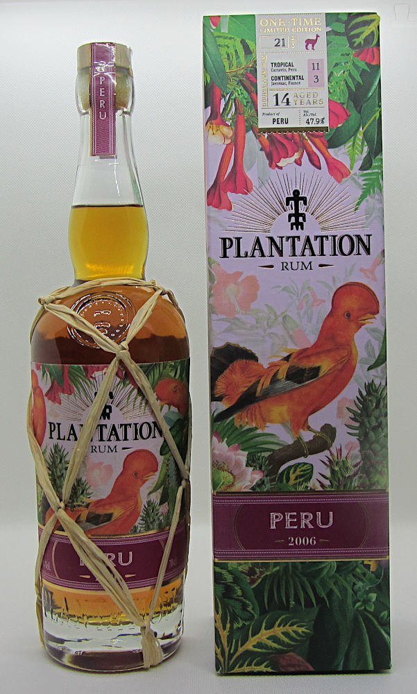 Plantation Rum Peru 14y 2006 One Time LE 47,9% 0,7L