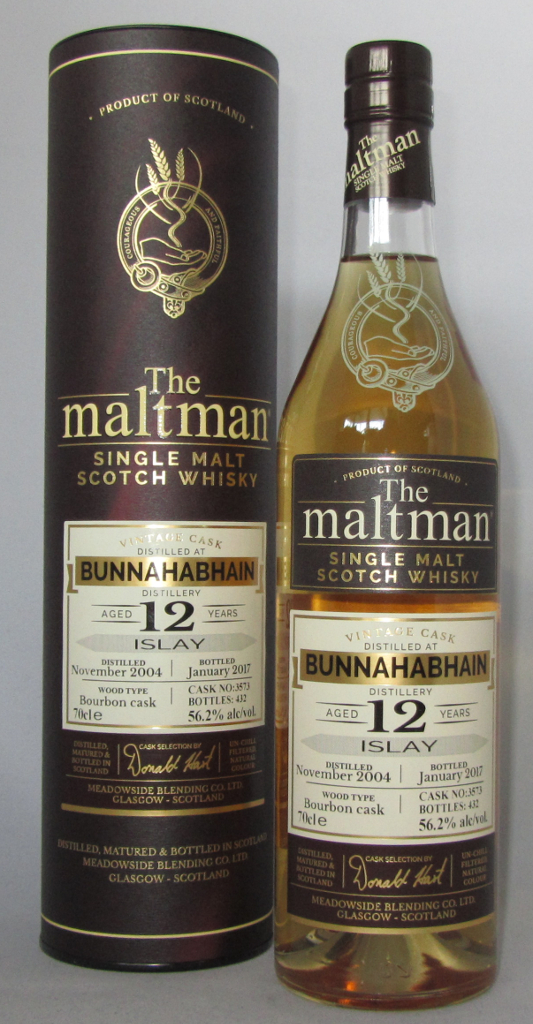 Bunnahabhain 12 Jahre 2004 56.2% 0,7L Maltman