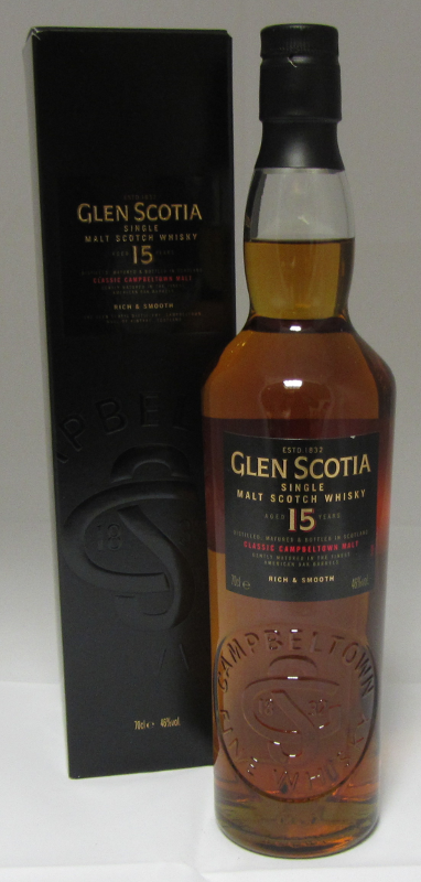 Glen Scotia 15 Jahre 46% 0,7L