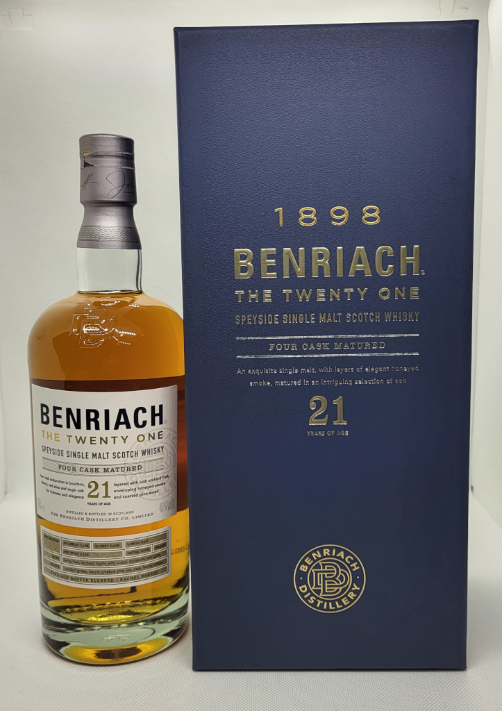 Benriach 21y 46% 0,7L