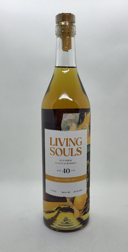 Blended Scotch Whisky 40y 45,1% Batch 2 Living Souls 0,7L
