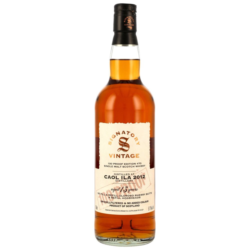 Caol Ila 13y 2012/2026 57,1% 100 Proof #70 Signatory 0,7L
