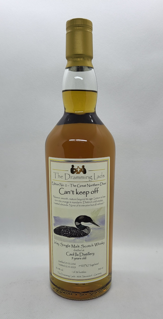 Caol Ila 9 Jahre 2016/2025 56% The Dramming Lads 0,7L
