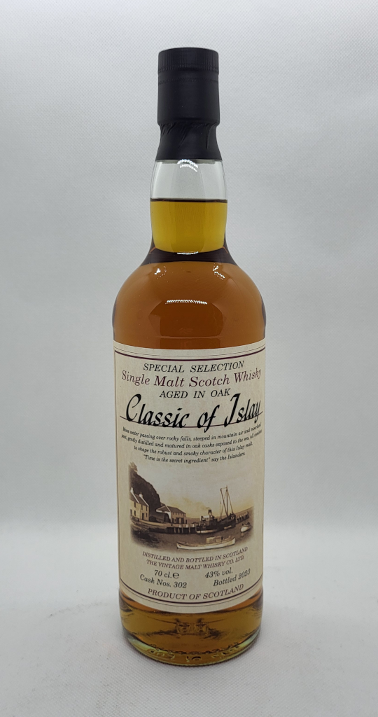 Classic of Islay Cask 302 43% bottled 2023 Jack Wiebers