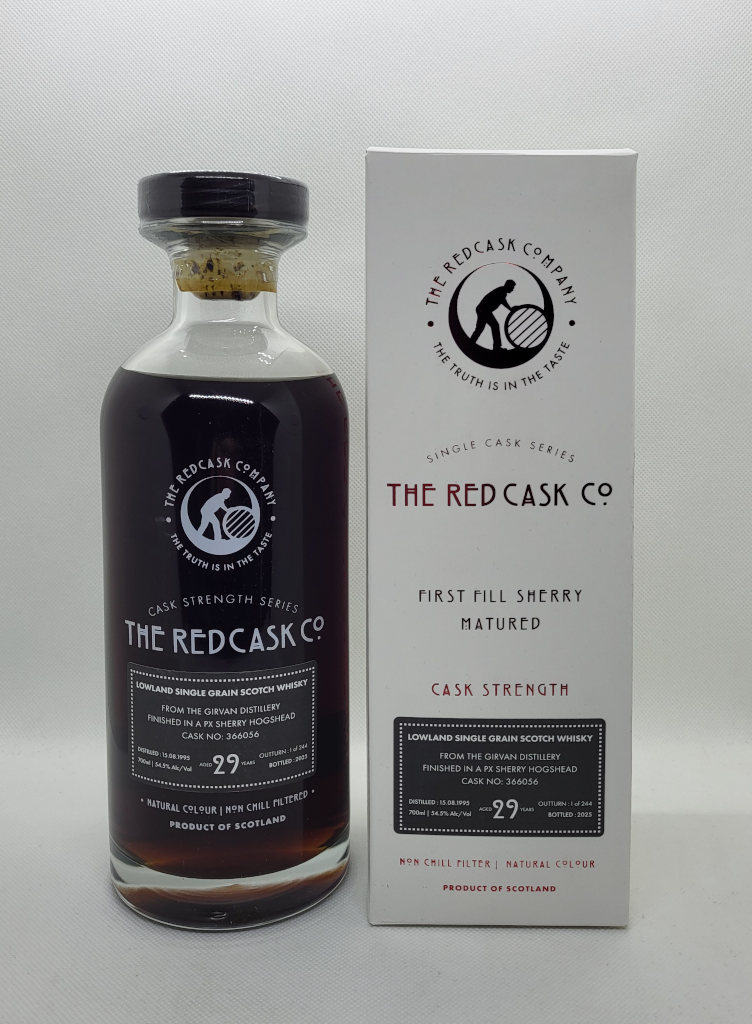 Girvan 29y 1996/2025 54,5% The Red Cask Co. 0,7L