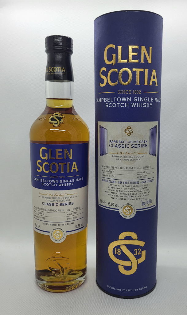 Glen Scotia 2017/2025 55,8% Exclusive PX Cask 0,7L
