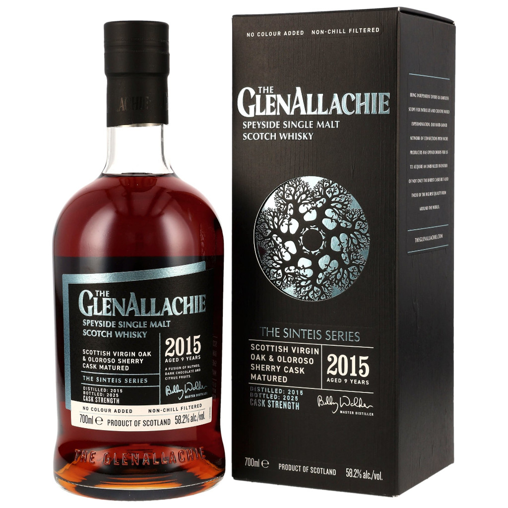 GlenAllachie 9y 2015/2025 58,2% Sinteis Series II 0,7L
