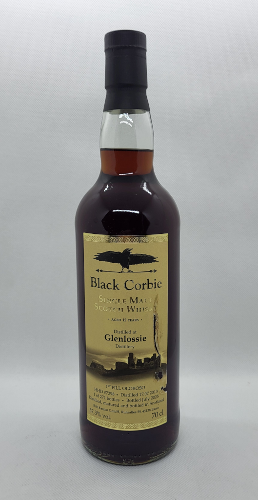 Glenlossie 12 Jahre 2013/2020 57,3% Black Corbie 0,7L