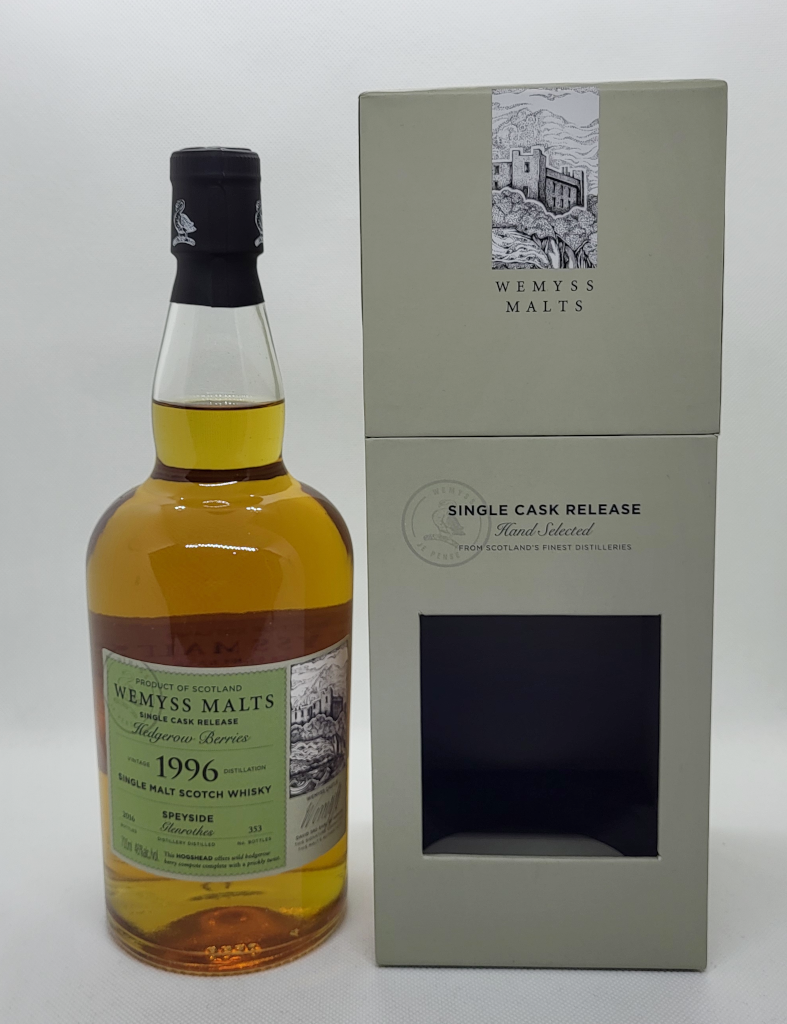 Glenrothes 1996/2016 46% Hedgegerow Berries Wemyss 0,7L0,7L