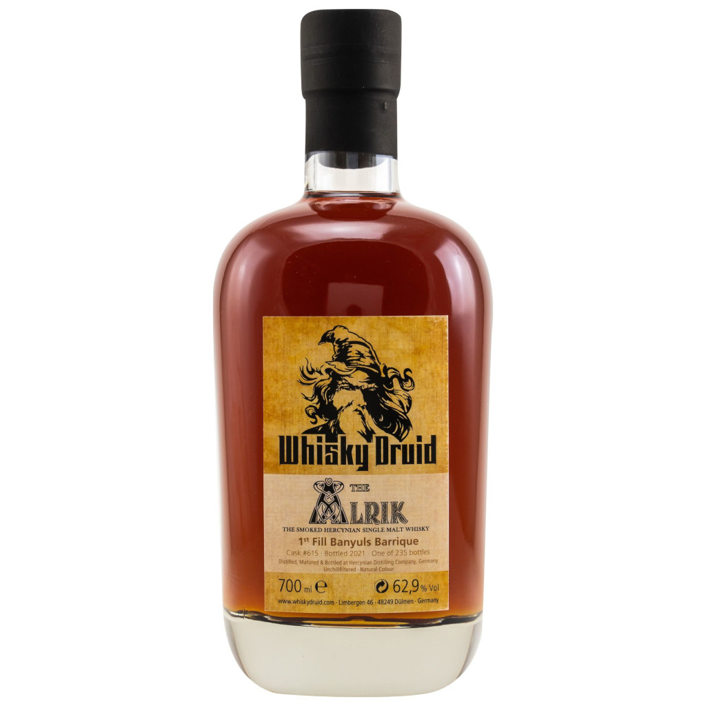 The Alrik 1st Fill Banyuls 62,9% Whisky Druid 0,7L