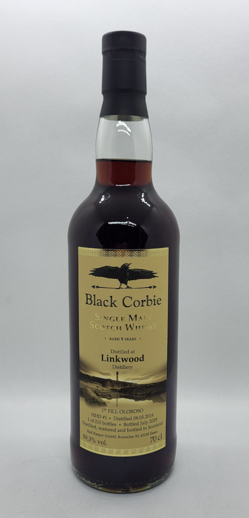 Linkwood 9 Jahre 2016/2020 59,3% Black Corbie 0,7L