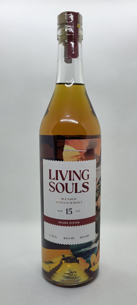 Blended Scotch Whisky 15y 46% Batch 2 Living Souls 0,7L