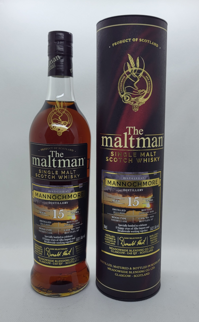 Mannochmore 15y 2010/2026 55,2% 0,7L Maltman
