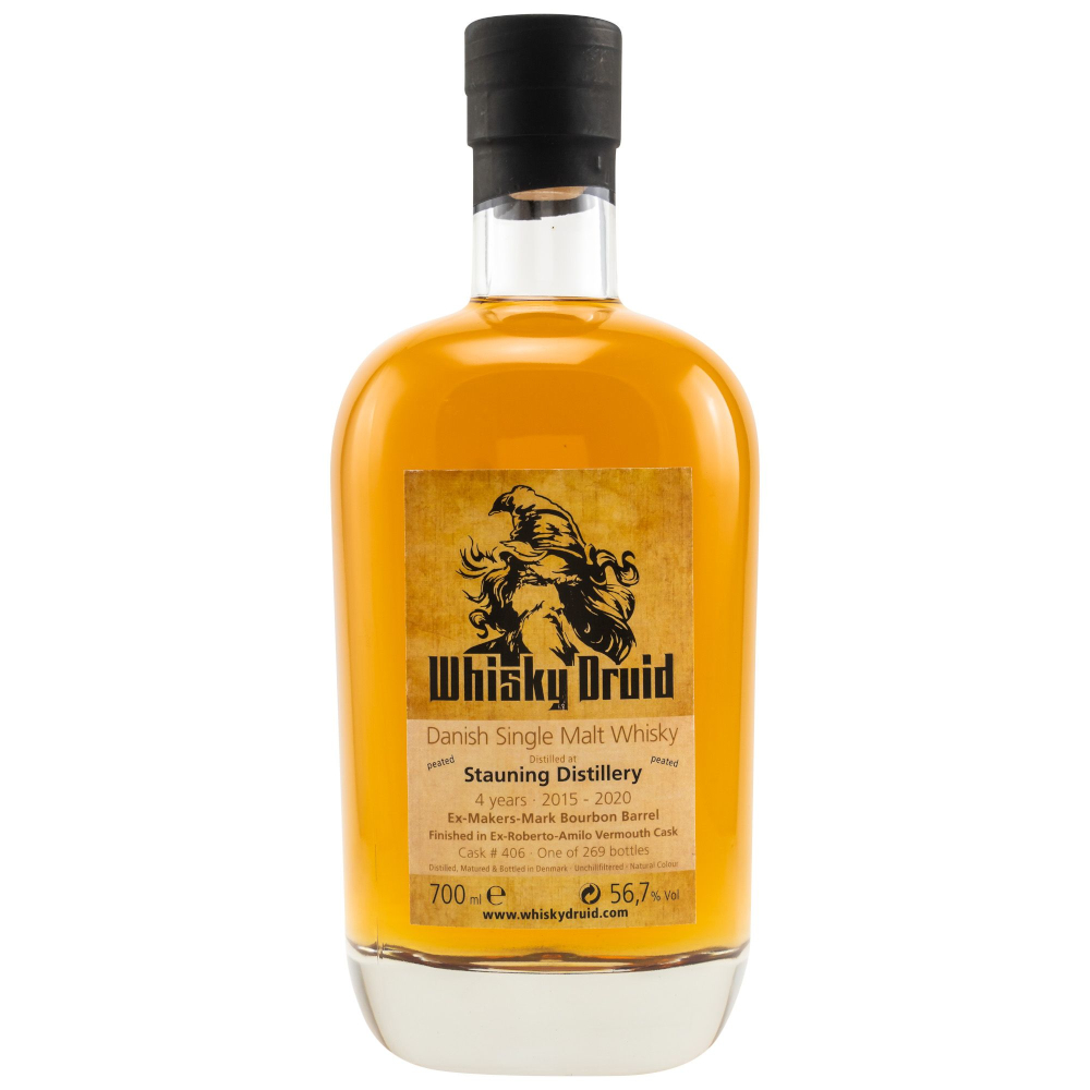 Stauning peated 4y 2015/2020 56,7% 0,7L Whisky Druid